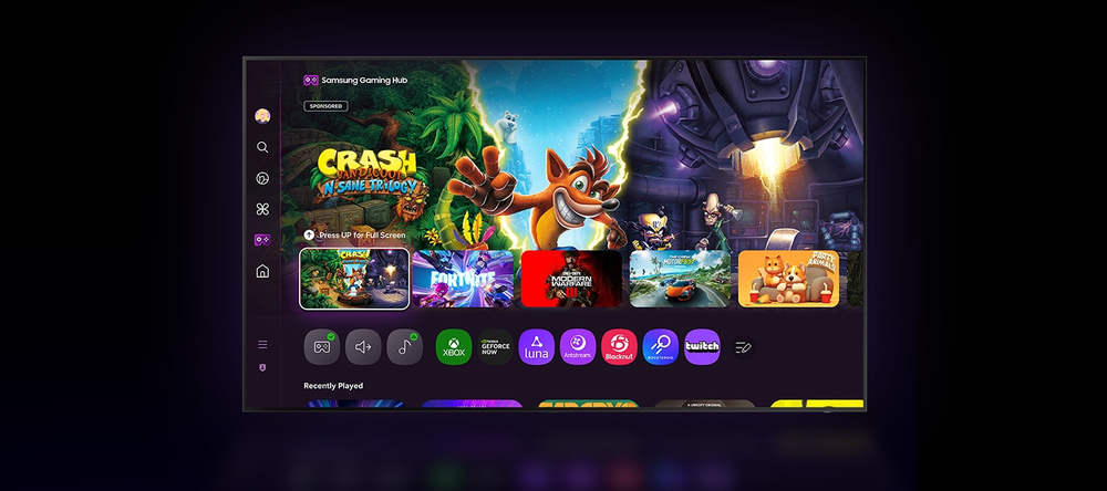 Sfoglia il catalogo e accedi facilmente a tutti i giochi da un'unica schermata