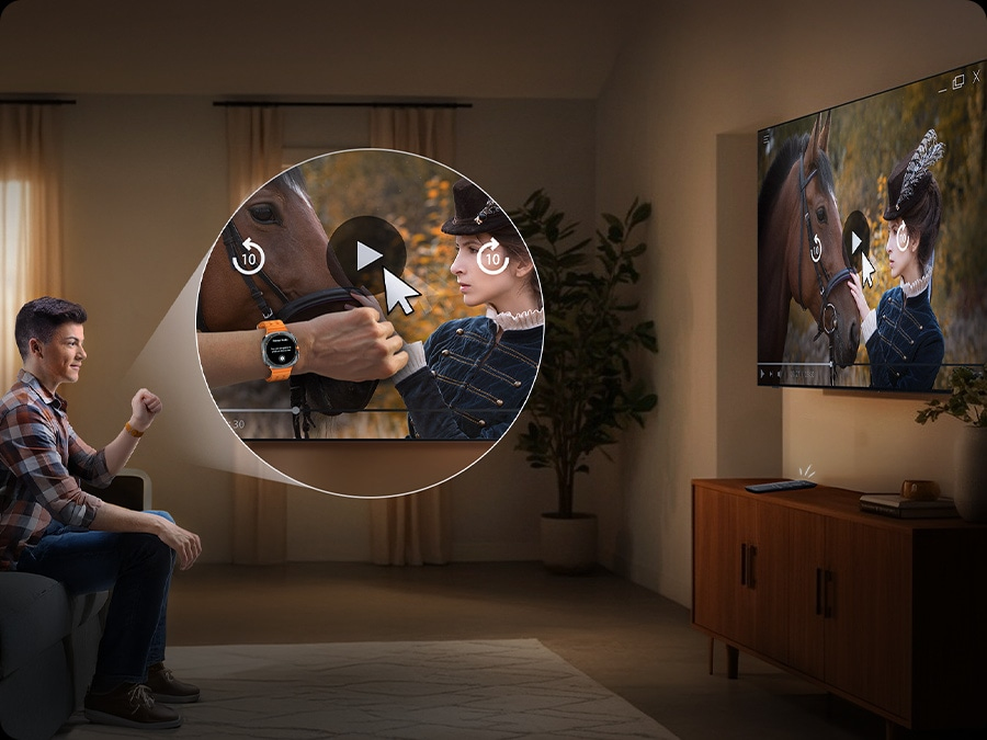 Controlla tutto dal tuo orologio con pochi semplici gesti