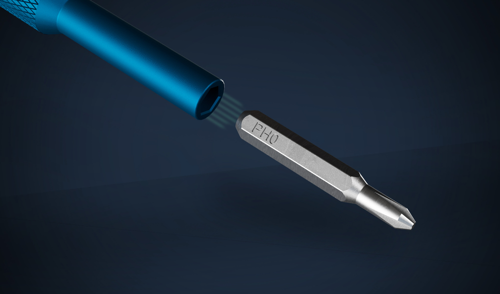 Magnetic Bit Holder for Safe Handling