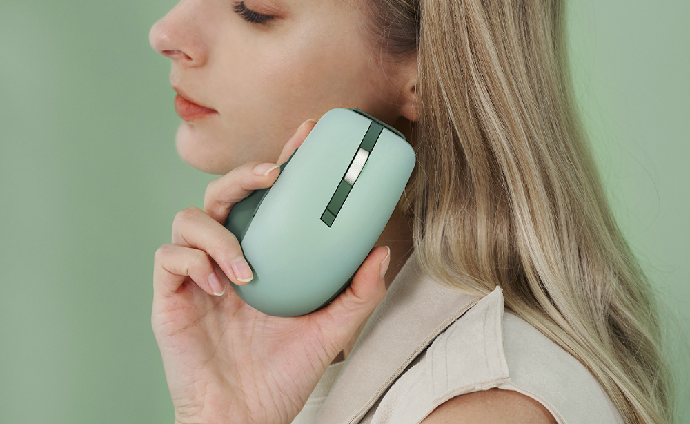 Near-silent mouse clicks