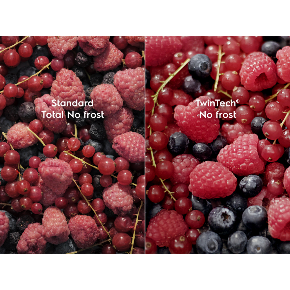 TwinTech® Total No Frost per alimenti succosi e idratati