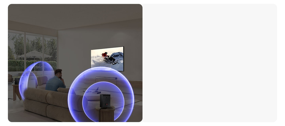 Kabelloser Surround Sound