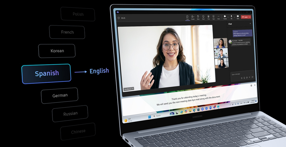 Live Captions. Real-time AI translation