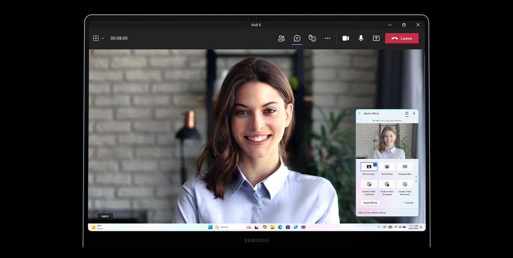 Get spotlight-ready with Windows Studio Effects
