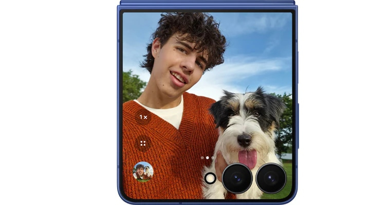 Mooie selfies om te delen, handsfree