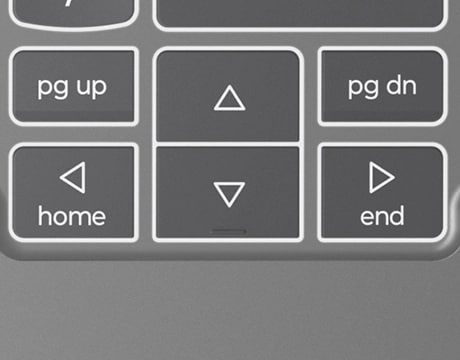<p>Full-Sized Directional Arrow Keys</p>