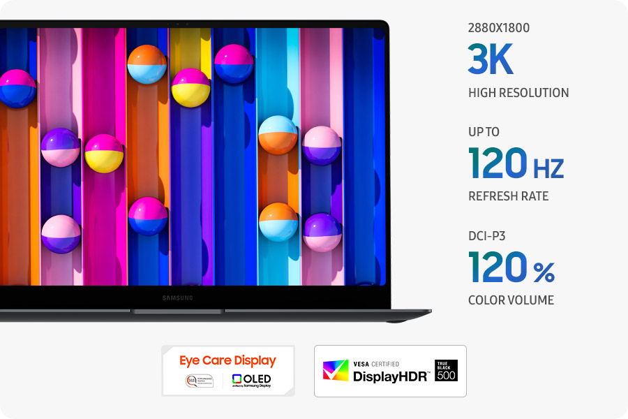 Dynamic AMOLED 2X. Levendige beelden komen tot leven
