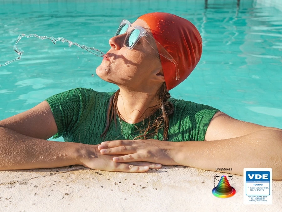 100% Volume Colore con Quantum Dot