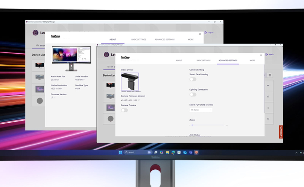 Lenovo Accessories and Display Manager