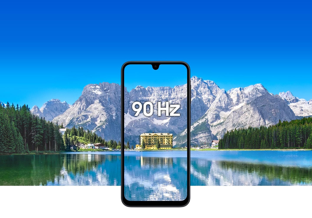 Display Super AMOLED da 6,7” con colori vividi