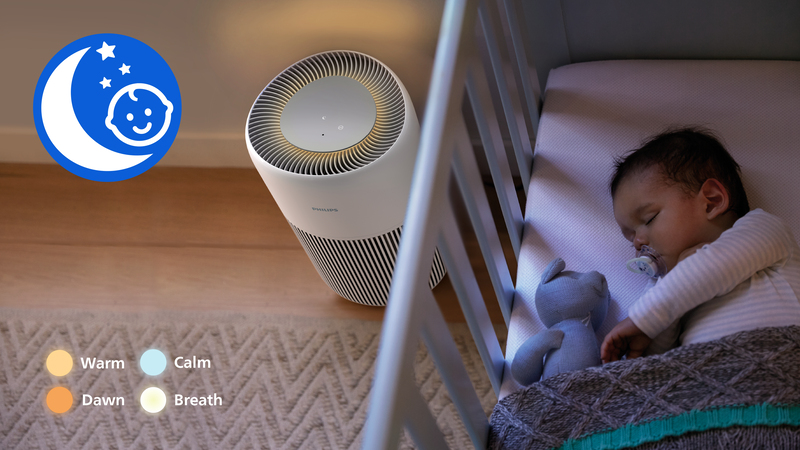 Crea un'atmosfera rilassante per i bambini con una luce notturna