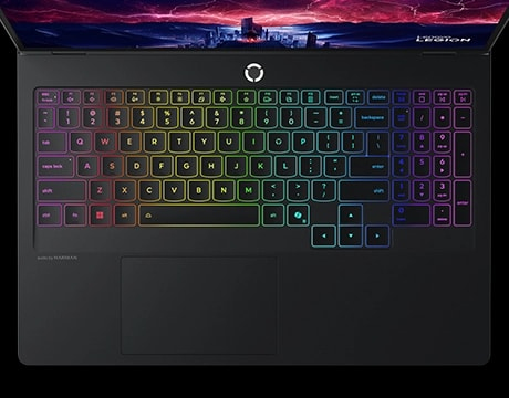 <p>     Eclipse Black with AI-Synced RGB Keyboard </p>