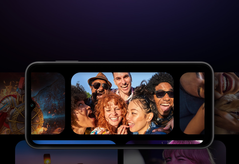 Un ampio display tutto da scoprire