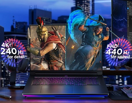 Enorme display da 45,72 cm (18") con doppia modalità