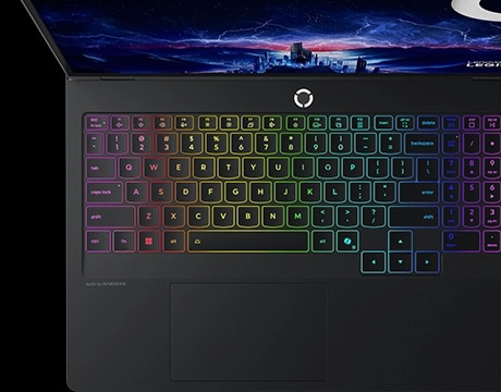 <p>
    Eclipse Black con tastiera RGB sincronizzata con IA
</p>