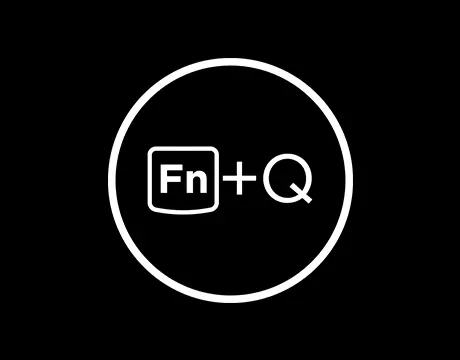 Fn+Q con modalità Ventola intelligente