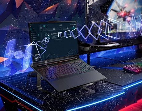 Nahimic di SteelSeries Audio per giochi. Audio 3D coinvolgente potenziato dall'IA.