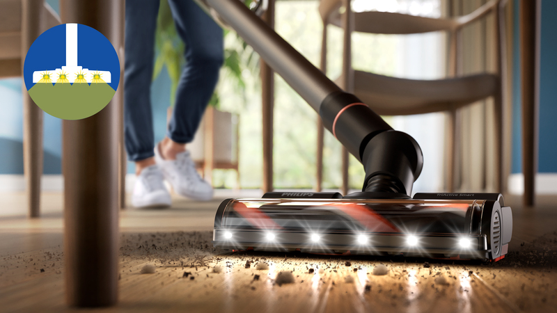 TriActive Smart LED-munstycke med 360° sugeffekt