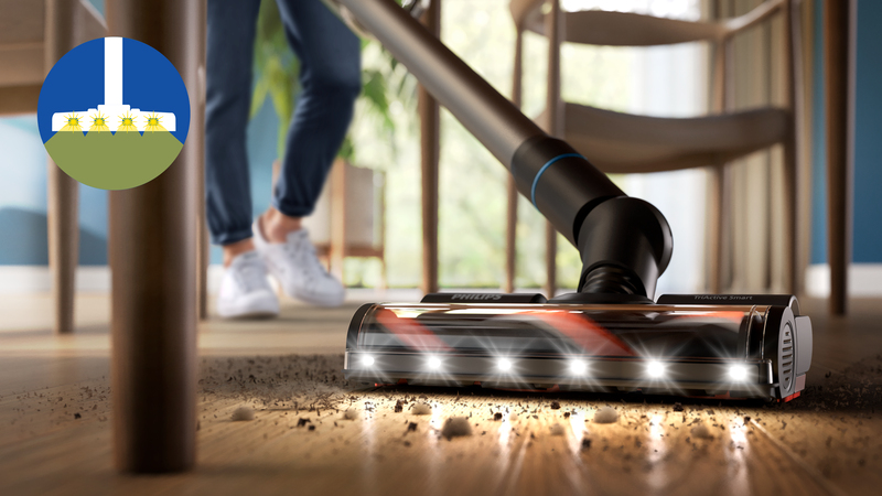 TriActive Smart LED-munstycke med 360° sugeffekt