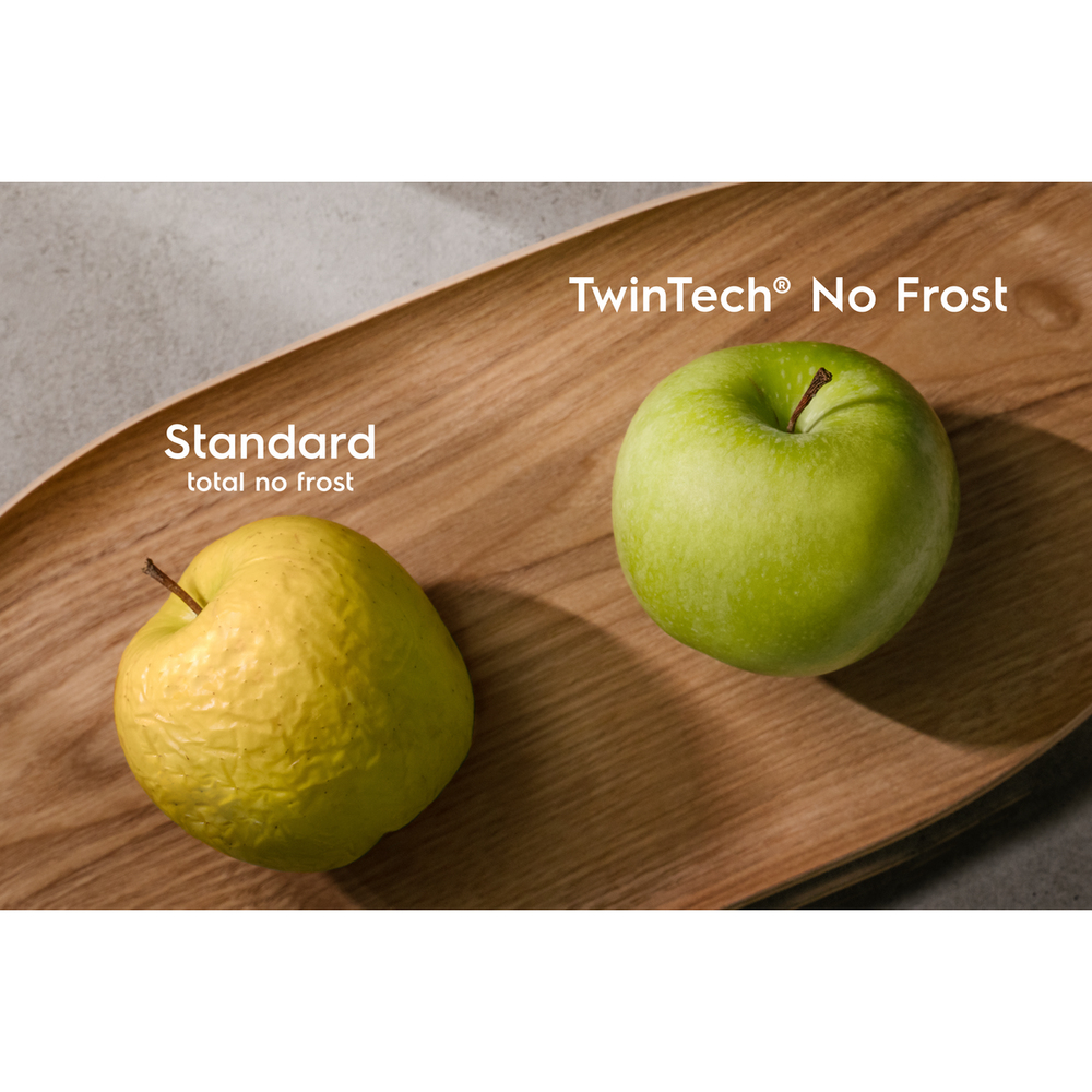 TwinTech® Total No Frost: alimenti più succosi e idratati del 60%