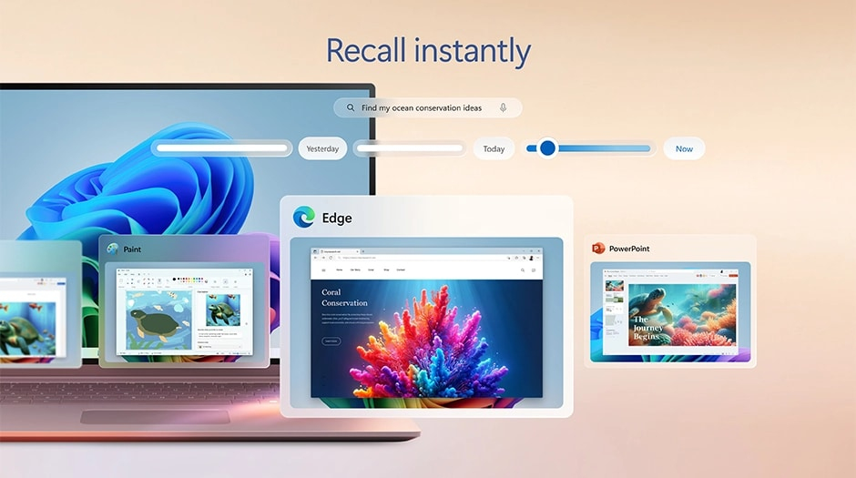 <p>A NEW ERA WITH COPILOT+</p><p>Recall Instantly</p>