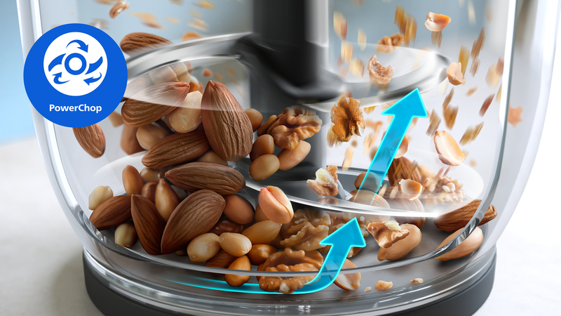 PowerChop Technologie für optimale Leistung beim Zerkleinern