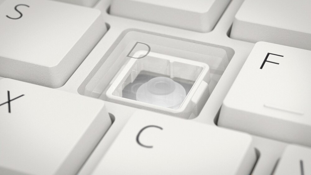 Fatigue-free typing