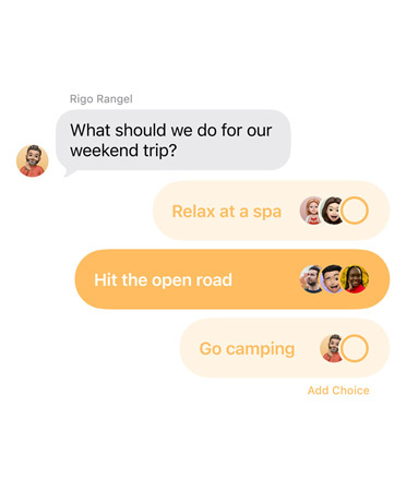 Polls in Messages