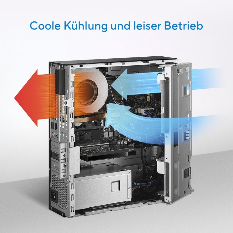 Coole Kühlung und leiser Betrieb