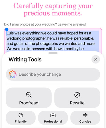 Writing Tools