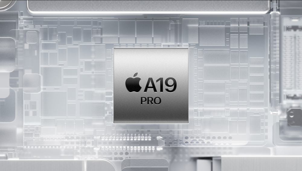 A19 Pro Chip und C1X Modem. Extrem schnell. Extrem effizient.