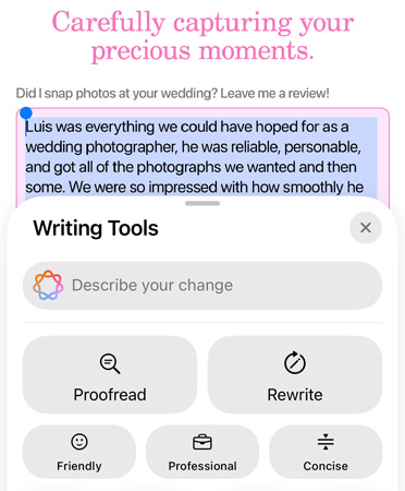 Writing Tools