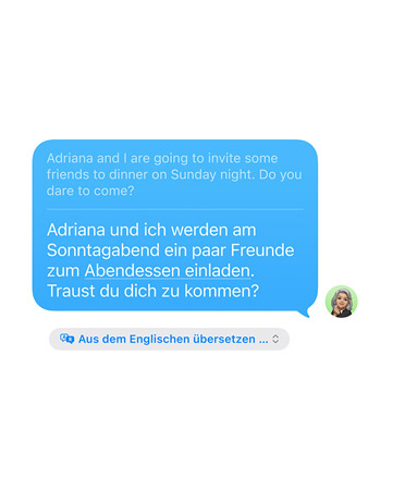 Live Über­setzung