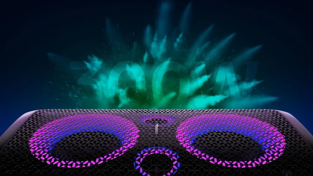 300W maximale Audioleistung