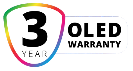 Driejarige garantie OLED