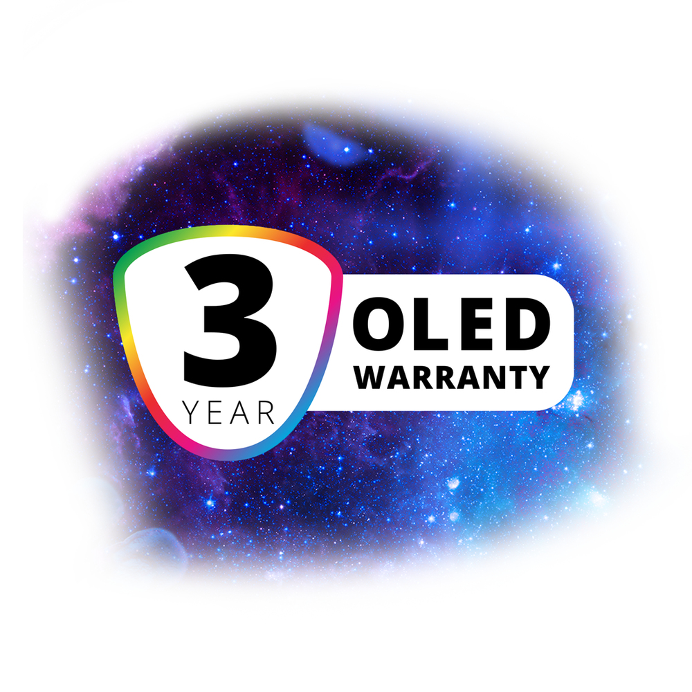 Three-Year Warranty OLED