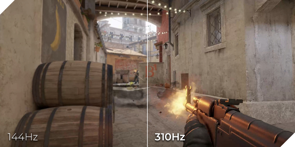 Become a Gaming-Optimized Weapon for your Team with 310Hz and 0.3ms