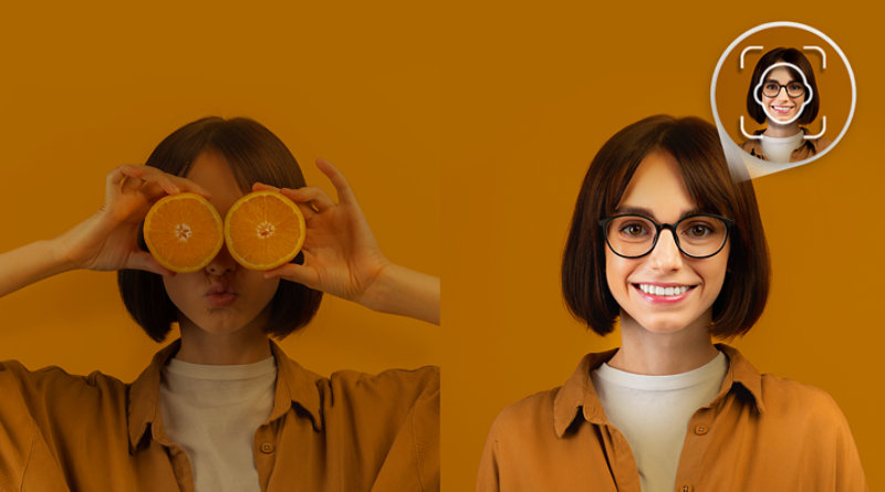 Auto Facial Exposure Camera
