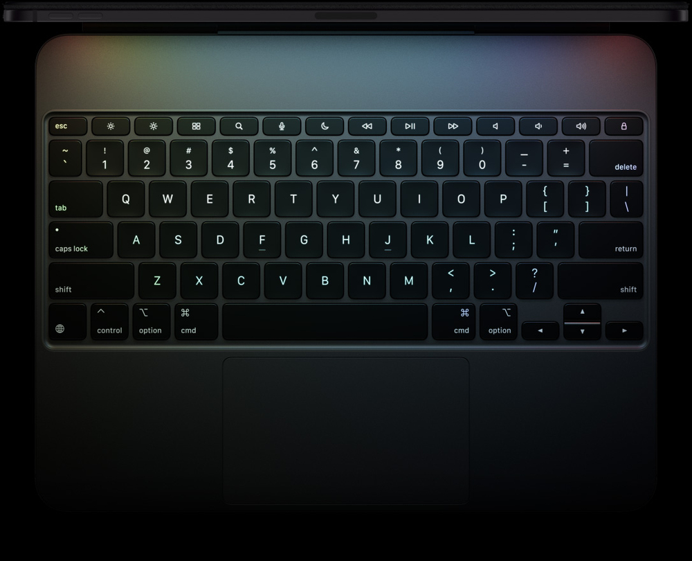 Magic Keyboard. Präzision per Finger­tipp.