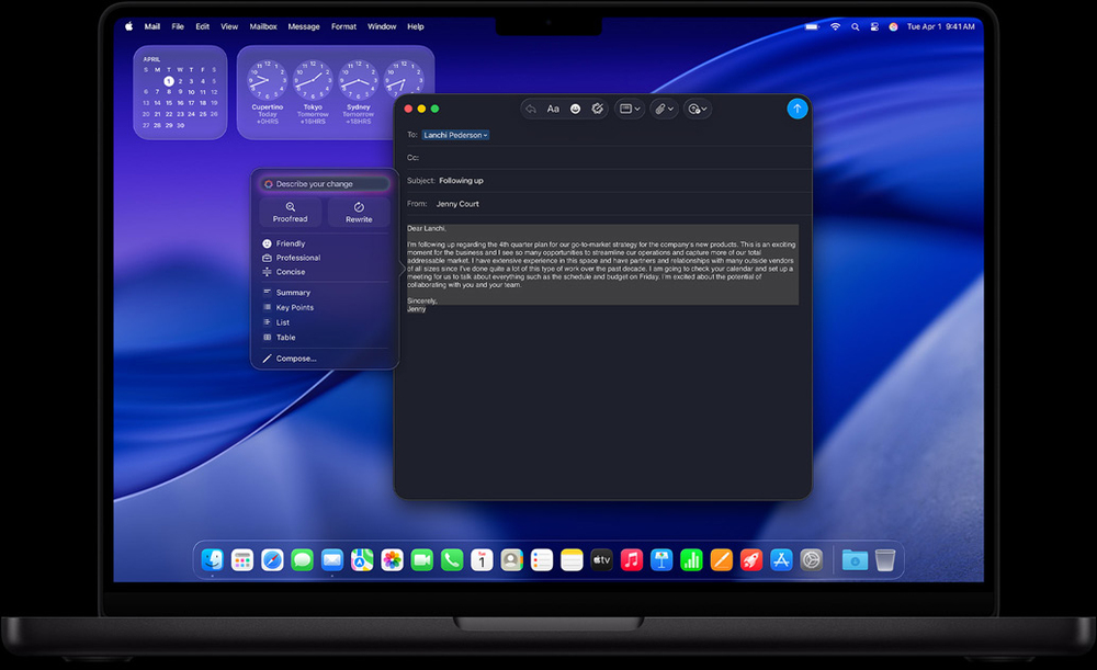 Apple Intelligence. Die Antwort auf all deine Fragen.