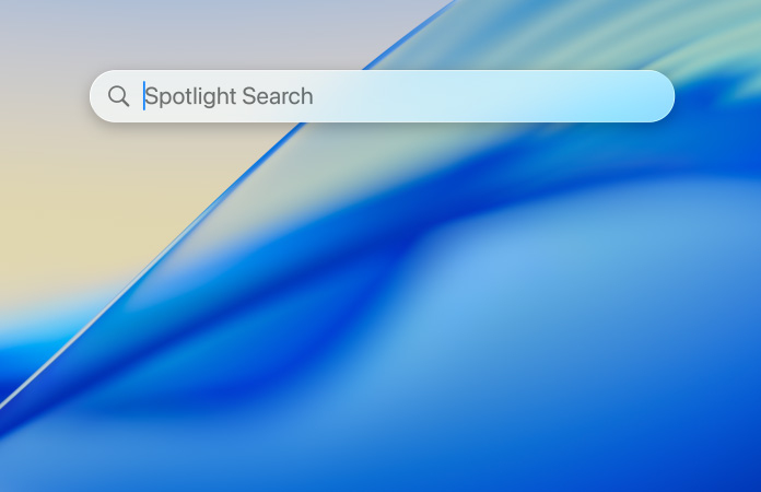 Mit Spotlight findest du alles. Schneller.