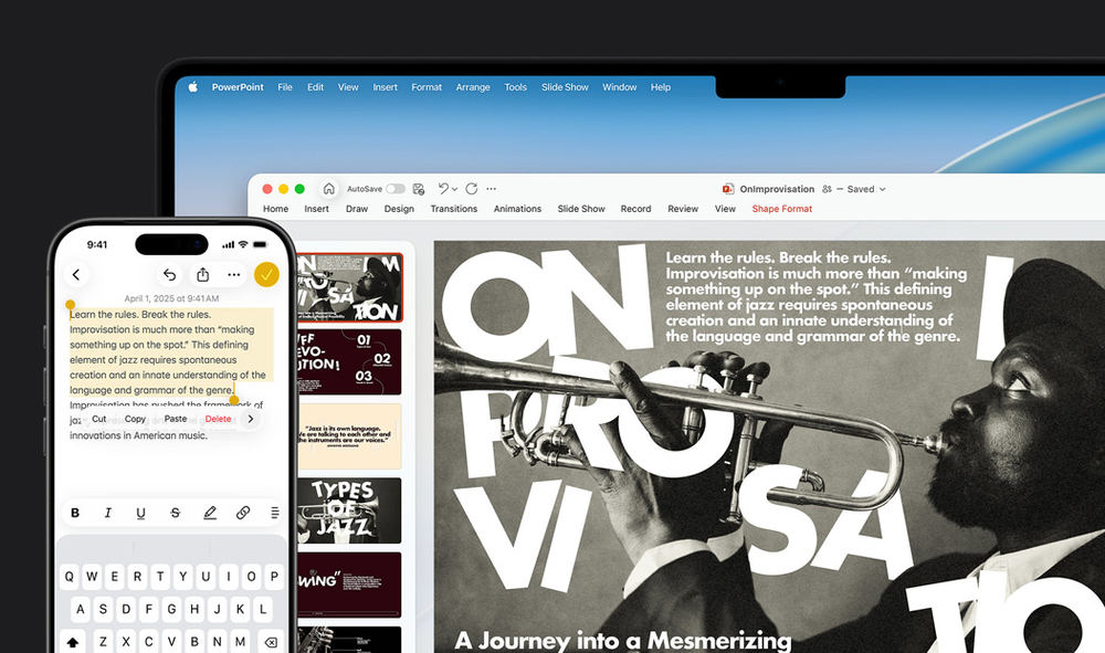 Mac + iPhone. Zusammen noch besser.