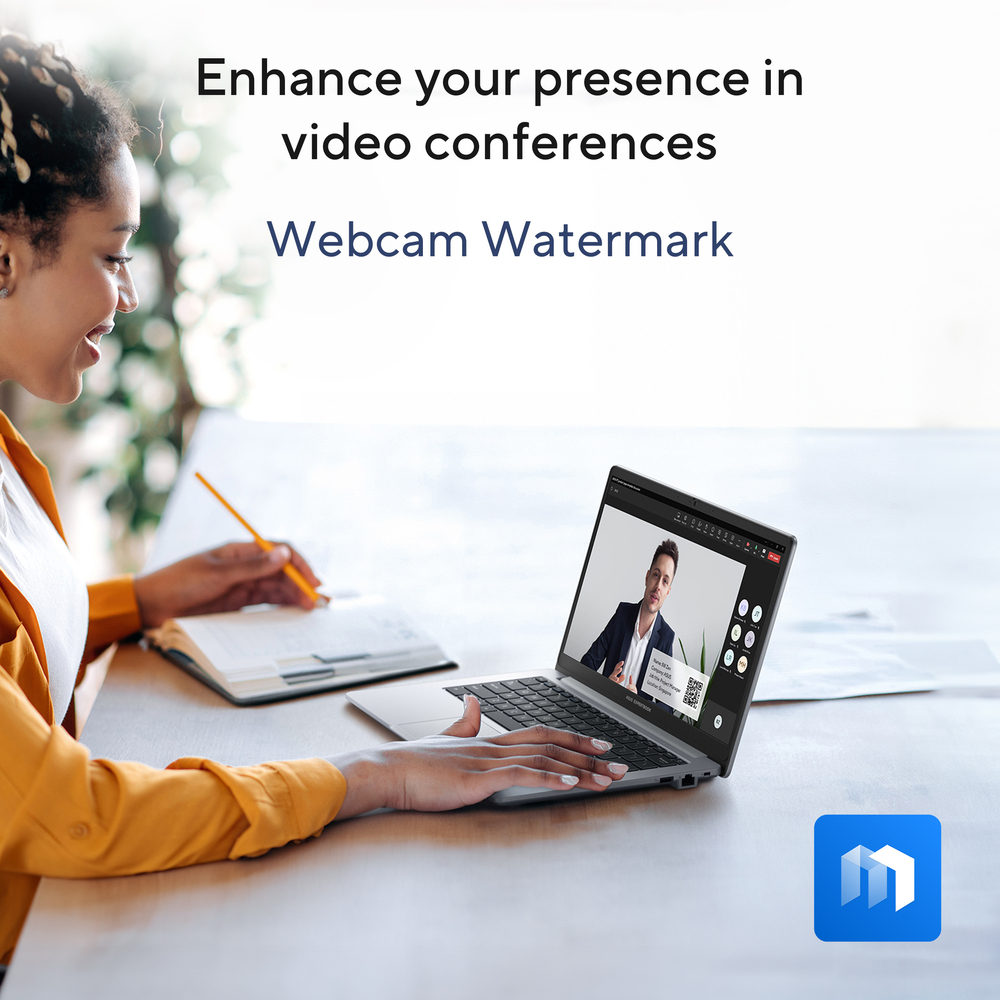 Webcam and Screen Watermark