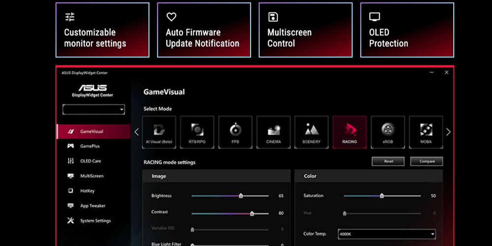 DisplayWidget Center