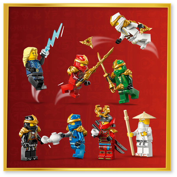 8 NINJAGO® Minifiguren