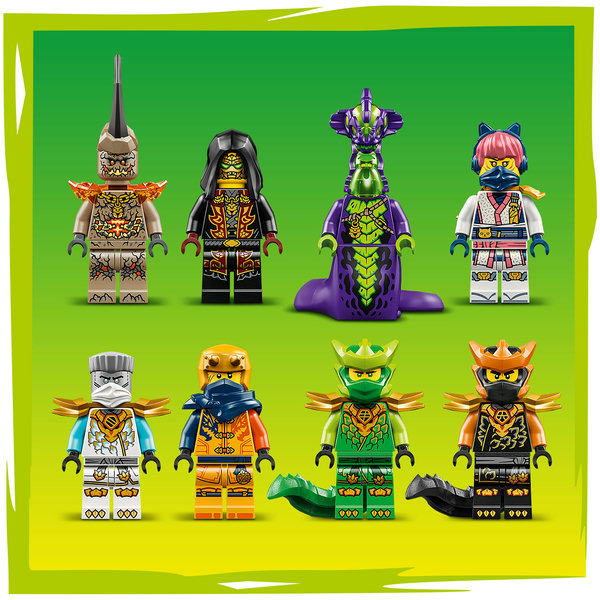 8 NINJAGO® Minifiguren