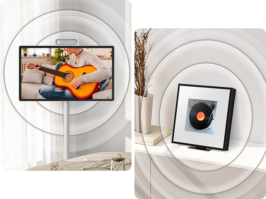 Samsung screens and soundbars, the perfect harmony