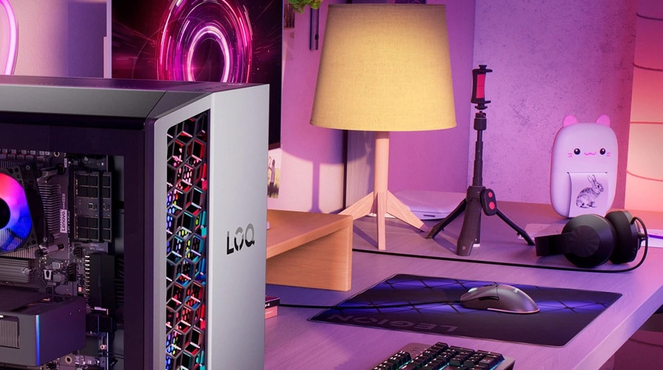 <p>UNIEKE OPSTELLING VOOR UITZONDERLIJKE GAMING <br/>Ontworpen voor het LOQ-ecosysteem</p>