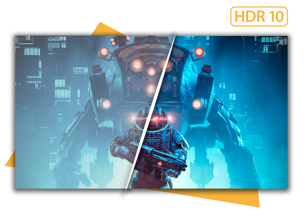 Live the game at its best with HDR10