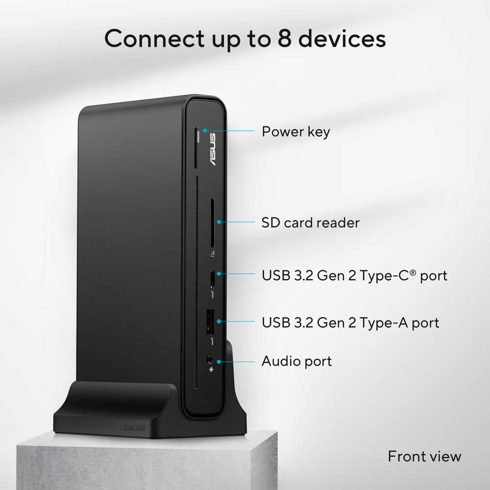 Connect up to 8 devices